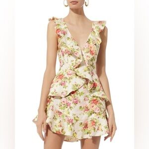Zimmermann Floral Flutter Dress